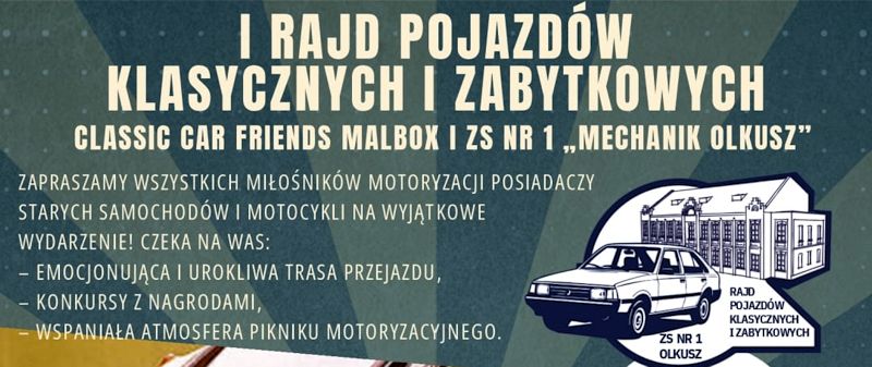 I Rajd pojazdów klasycznych i zabytkowych